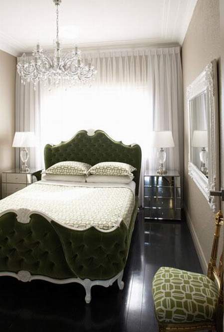 luksuzna mala spavaća soba